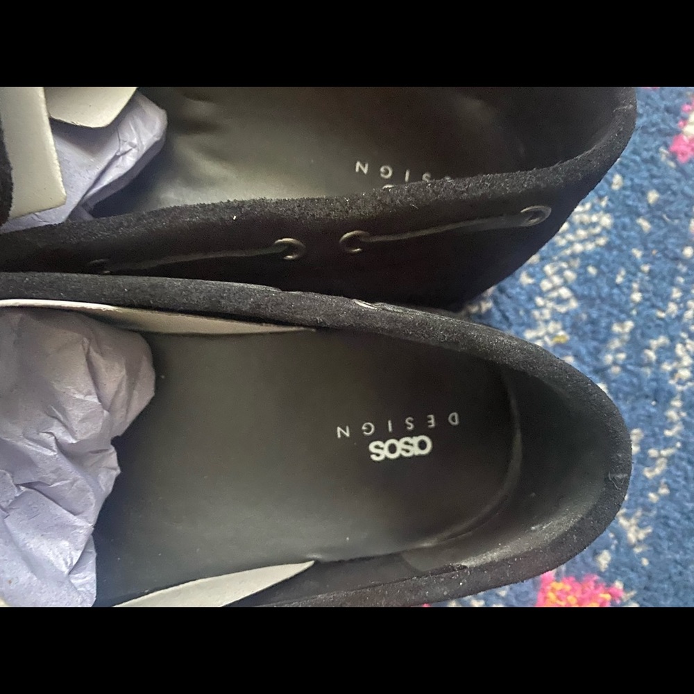 New in box ASOS Suede slip-on - Picture 3 of 3